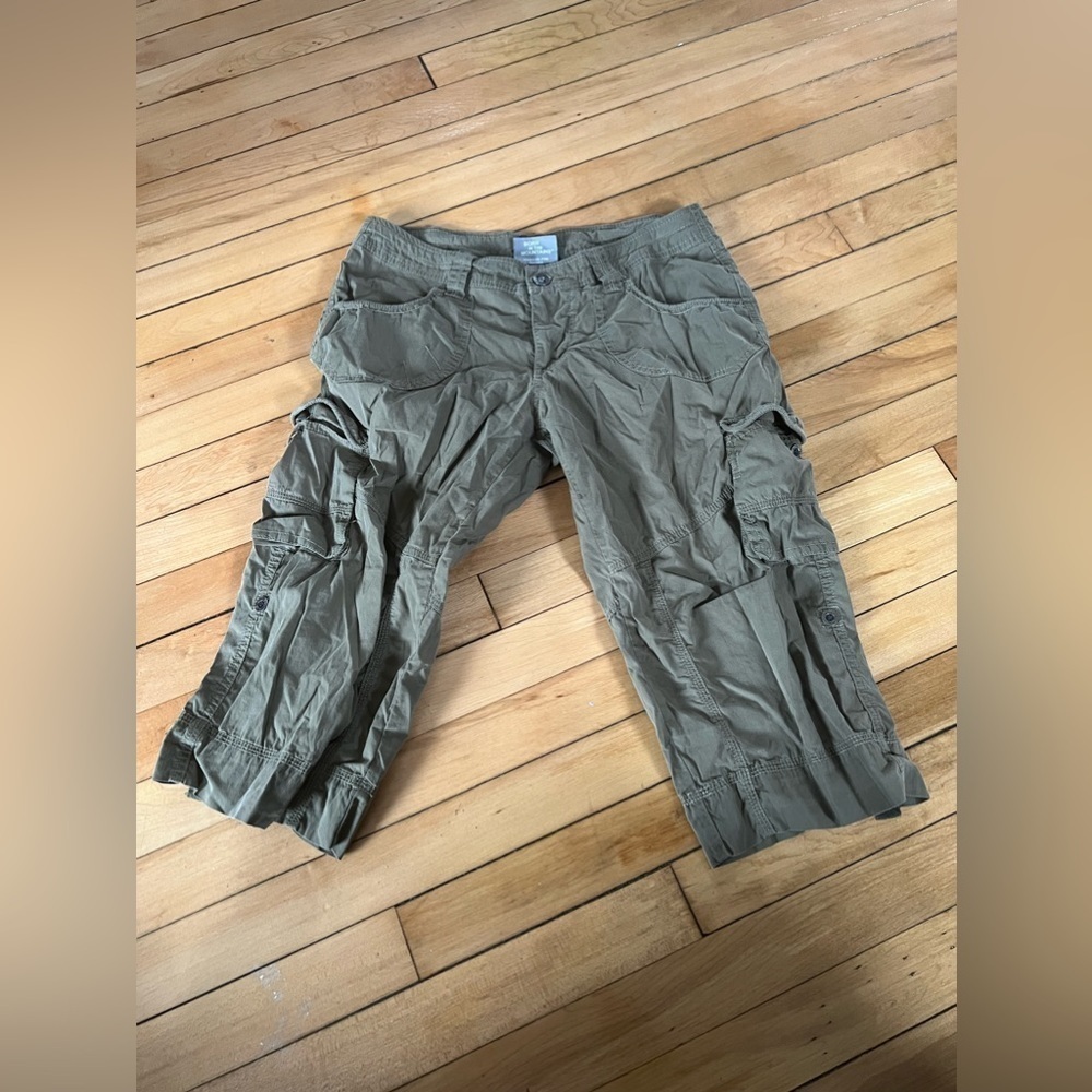 Kuhl‎ olive green cargo hiking shorts